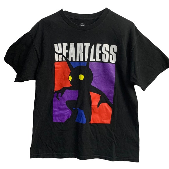 Disney Other - Disney Kingdom Hearts 3 Heartless T Shirt Men Size Large